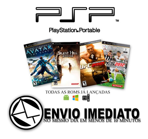 Todos Os Jogos De Psp (já Lançados ) (mais De 2900!) - Desconto no Preço